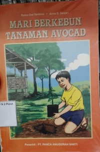 Image of Mari berkebun tanaman avocad