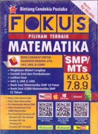 Image of Fokus Pilihan Terbaik Matematika SMP/MTS KELAS 7,8,9